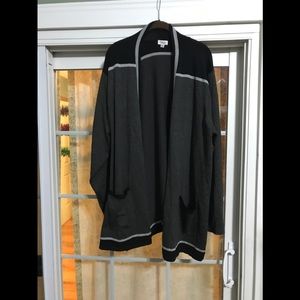 Black/Grey Cardigan from Avenue